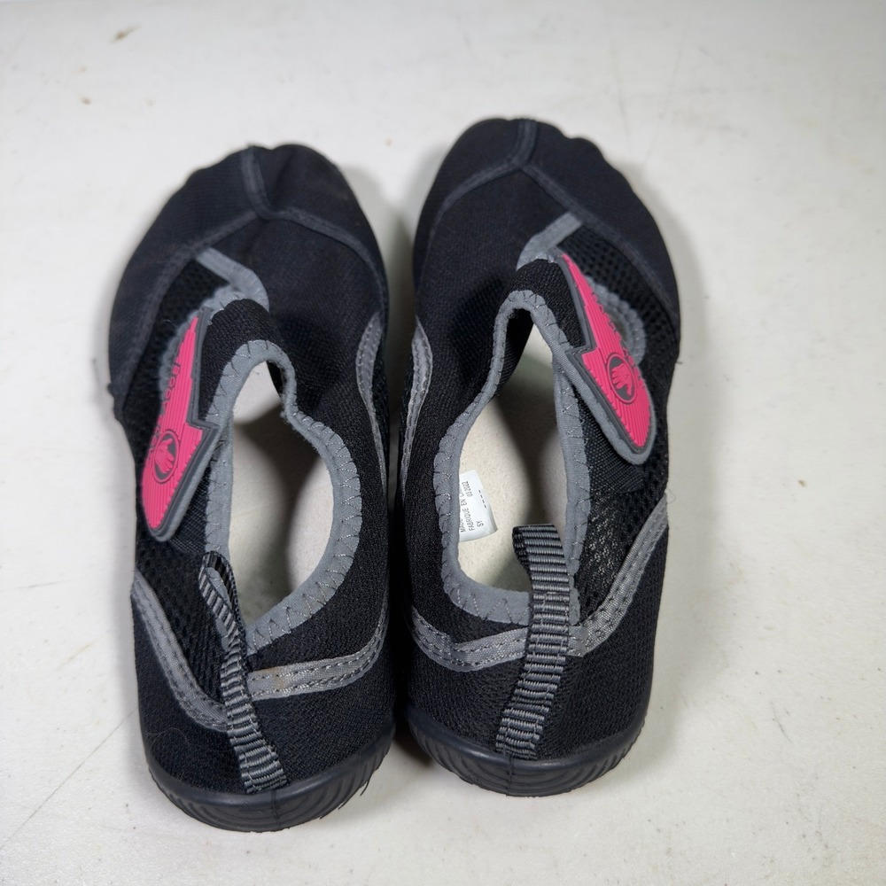 Body Glove Women's Water Shoes Aqua Socks Black Pink Size 9 Swim Surf - Picture 3 of 6